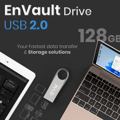 EVM EnVault 128GB USB 2.0 Pen Drive