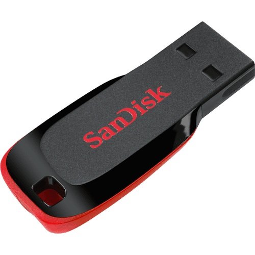 SanDisk Cruzer Blade 64GB Pen Drive (Red)