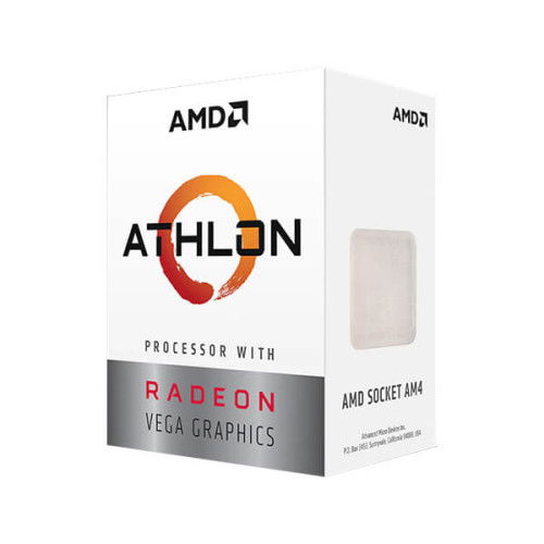 AMD Athlon 3000G Processor with Radeon Vega 3 Graphics