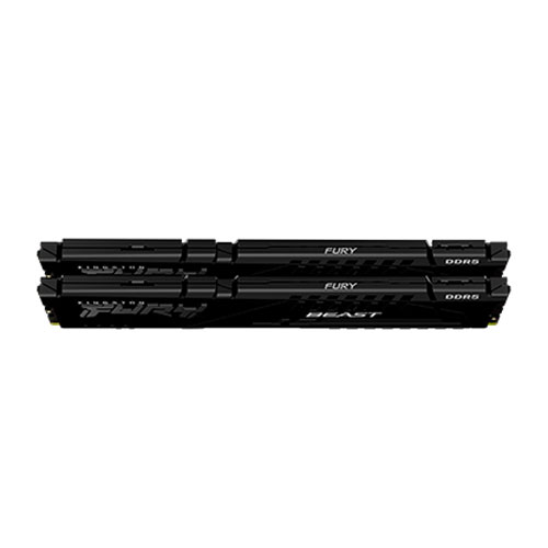 Kingston Fury Beast 32GB (16GBx2) DDR5 6000MHz Desktop RAM (Black)