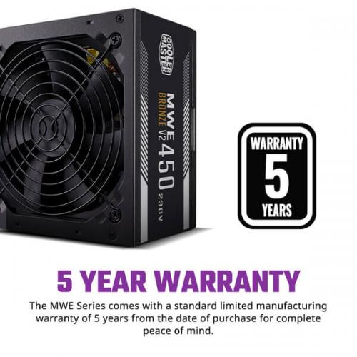 Cooler Master MWE 450 V2 80 Plus Bronze SMPS