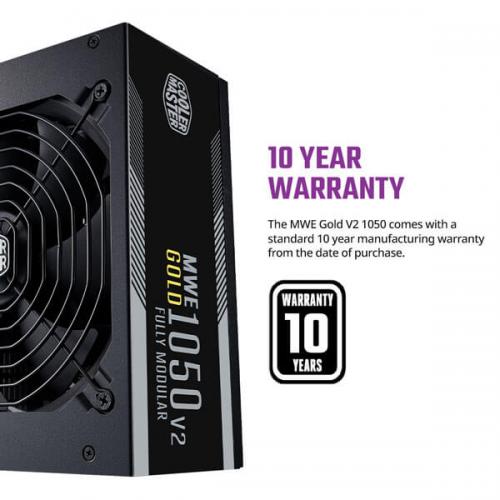 Cooler Master MWE 1050 V2 ATX3.0 80 Plus Gold SMPS