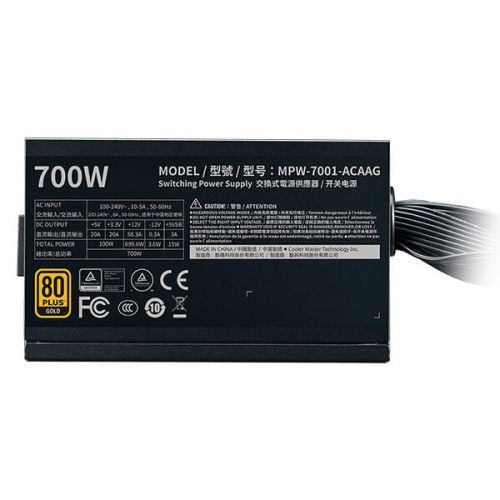 Cooler Master G700 700 Watt 80 Plus Gold SMPS