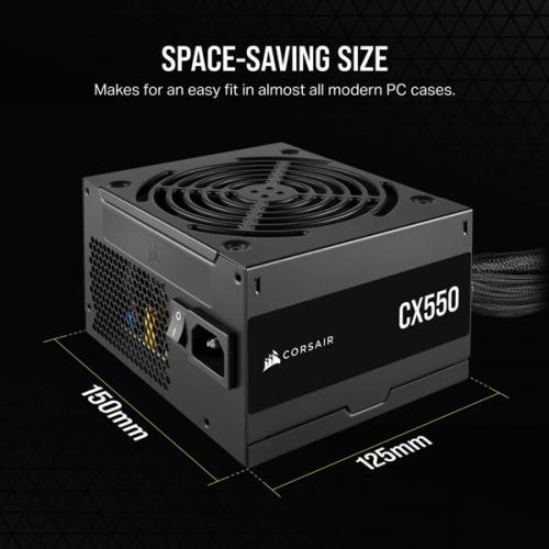 Corsair CX550 550 Watt 80 Plus Bronze SMPS