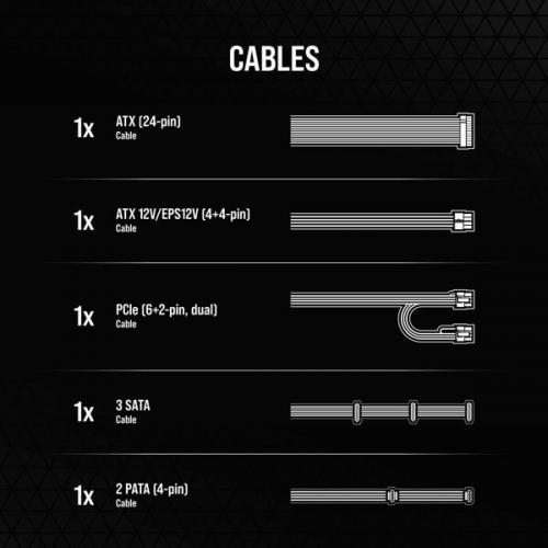 Corsair CX550 550 Watt 80 Plus Bronze SMPS