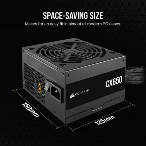 Corsair CX650 650 Watt 80 Plus Bronze SMPS