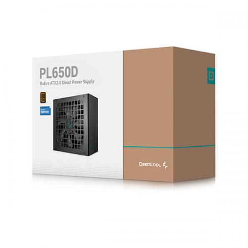 DeepCool PL650D ATX 3.0 650 Watt 80 Plus Bronze SMPS