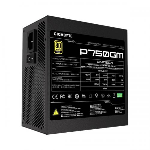 Gigabyte P750GM 80 Plus Gold SMPS