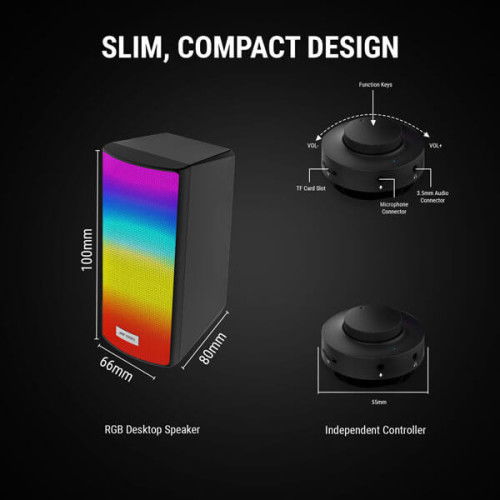 Ant Esports GS510 RGB Gaming Speaker (Black)