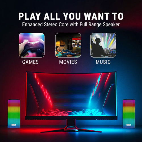 Ant Esports GS510 RGB Gaming Speaker (Black)