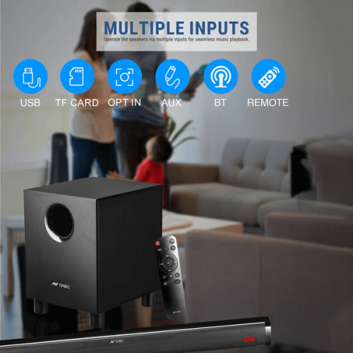 Ant Esports SBW80 2.1 Bluetooth Soundbar and Subwoofer