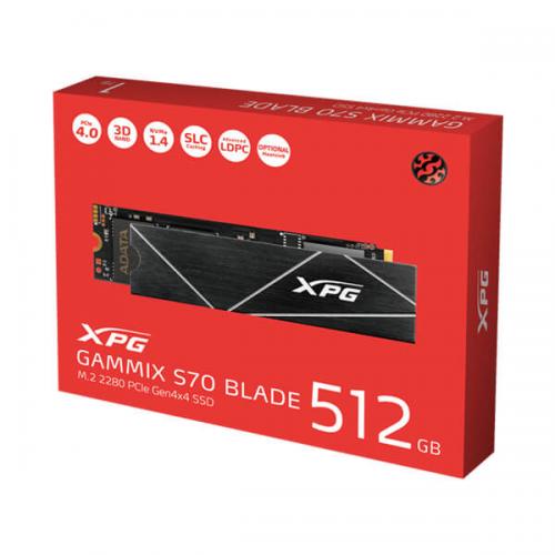 Adata XPG Gammix S70 Blade 512GB M.2 NVMe Gen4 Internal SSD