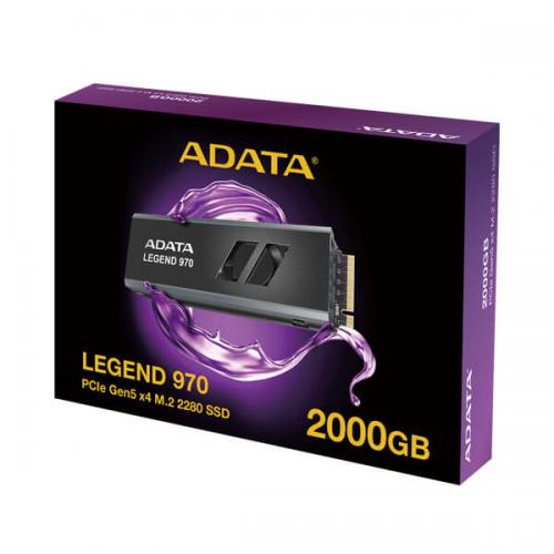 Adata Legend 970 2000GB M.2 Gen5 NVMe Internal SSD