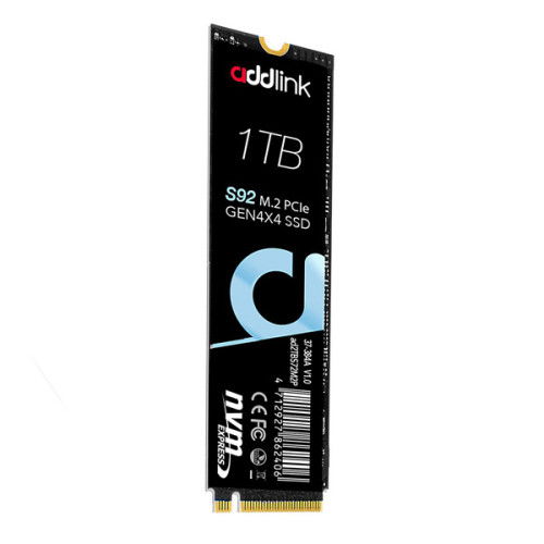 Addlink S92 1TB M.2 NVMe Gen4 Internal SSD (AD1TBS92M2P)