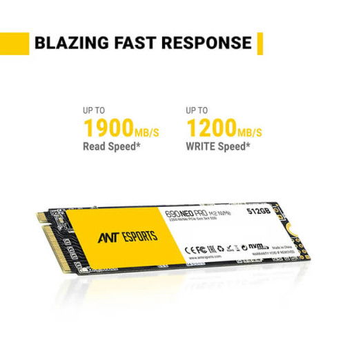 Ant Esports 690 Neo Pro 512GB M.2 NVMe Internal SSD