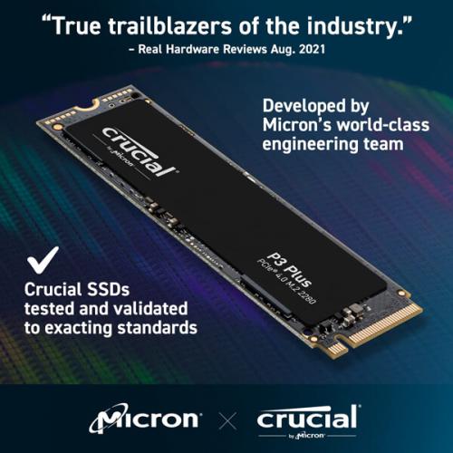 Crucial P3 Plus 1TB M.2 NVMe Gen4 Internal SSD