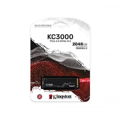 Kingston KC3000 2TB M.2 NVMe Gen4 Internal SSD