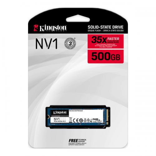 Kingston NV1 500GB M.2 NVMe Internal SSD