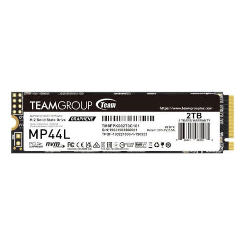 TeamGroup MP44L 2TB M.2 Internal SSD