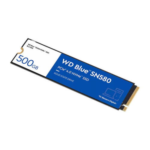 Western Digital Blue SN580 500GB M.2 NVMe Gen4 Internal SSD