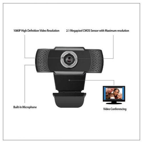 Adesso CyberTrack H4 1080P HD Webcam