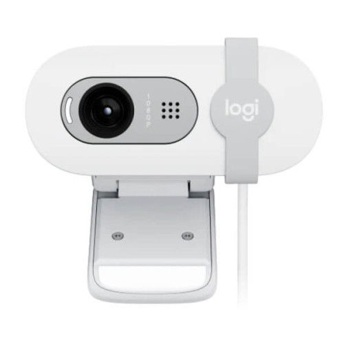 Logitech Brio 100 Full HD Webcam (White)